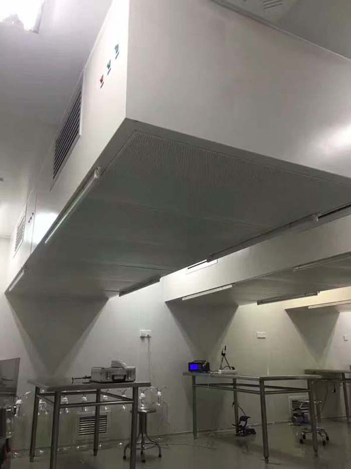 層流罩安裝實(shí)拍圖 層流罩安裝實(shí)拍圖